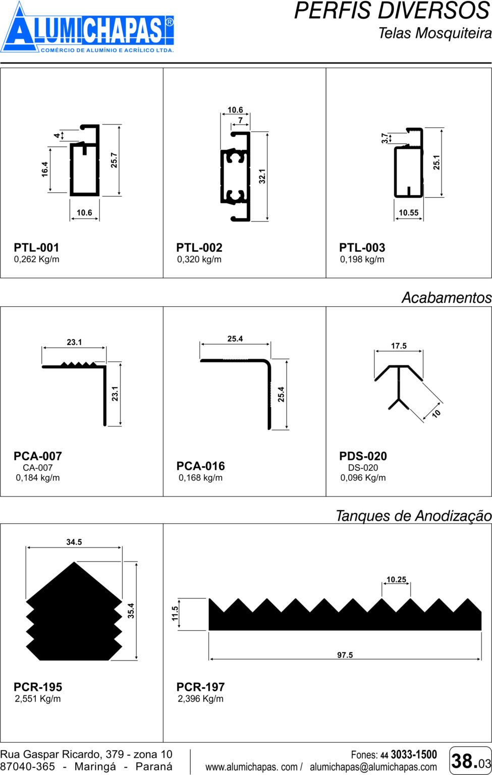 Perfis-diversos-Telas-mosqueteira-1